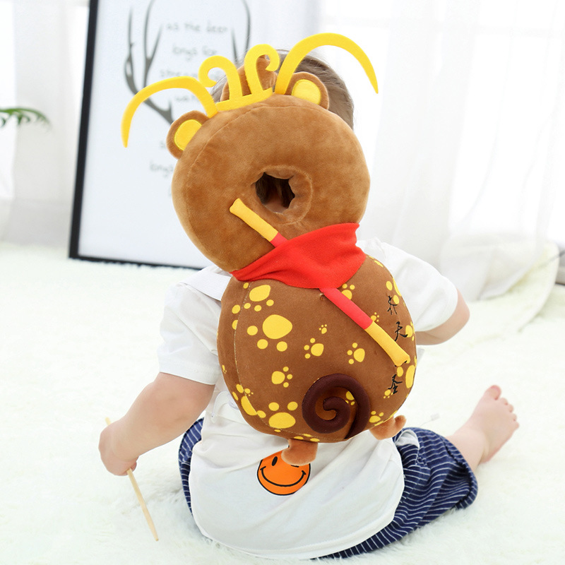 Baby's head safety protection mat baby toddler headrest children's head anti-collision mat anti-fall mat spring and summer hat