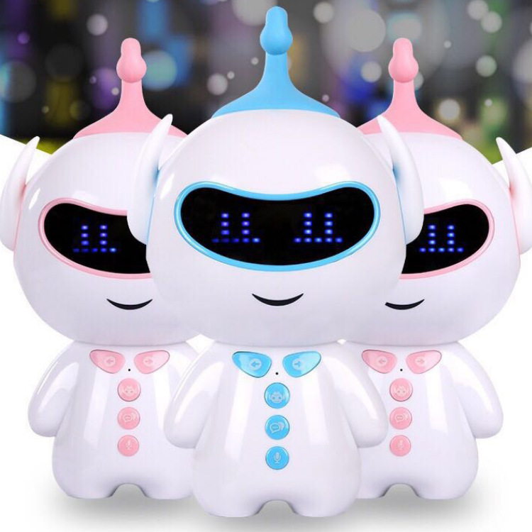工厂胡巴小帅儿童人工智能机器人WiFi语音互动小谷故事早教机