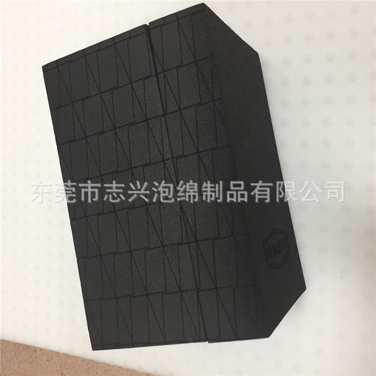 厂家直销 EVA泡棉 化妆品内托 香水 饰品植绒内衬 香水防碎包装