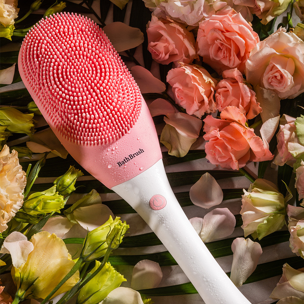 Moses摩西 電動洗澡按摩刷39度親膚矽膠沐浴刷聲波深度清潔美膚刷