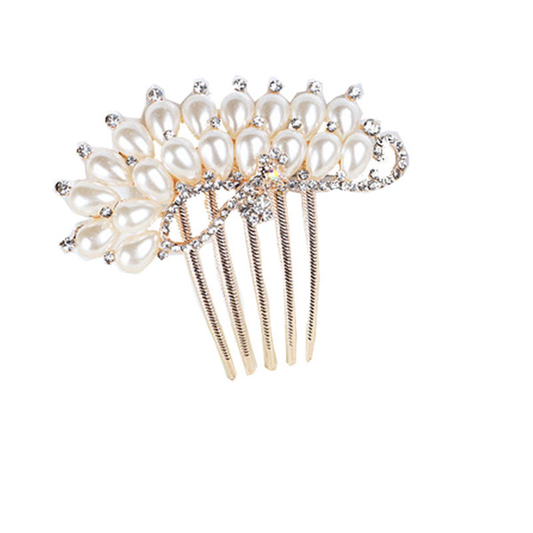 The new bride hair accessories beautiful personalized drill plate…