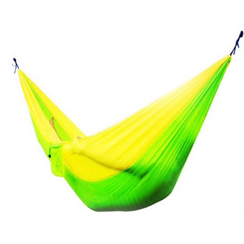 공장 직접 맞춤 색상 일치 흑백 해먹 야외 낙하산 천 캠핑 용품 휴대용