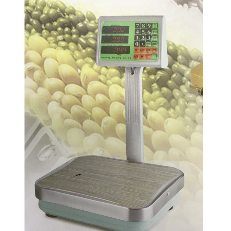 高精度电子台秤 电子计价台秤电子计价海鲜台秤 电子秤水果秤60kg