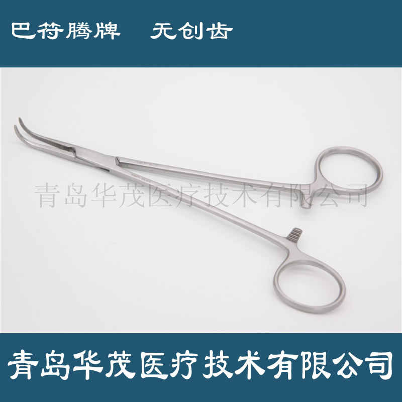 医用无损伤止血钳大弯 中弯小弯 直角止血钳分离结扎钳医用手术钳