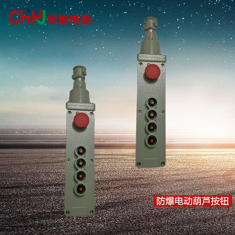 供应优质CBA5817防爆电动葫芦按钮 温州厂家电动葫芦按钮