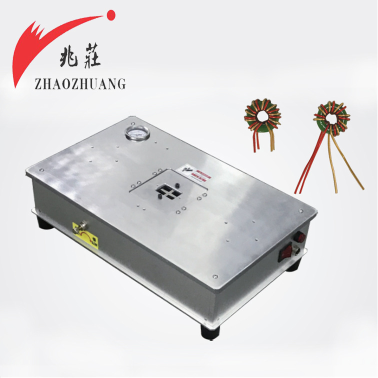 磁环电感共模线圈自动整形拉直切断机切脚机全自动