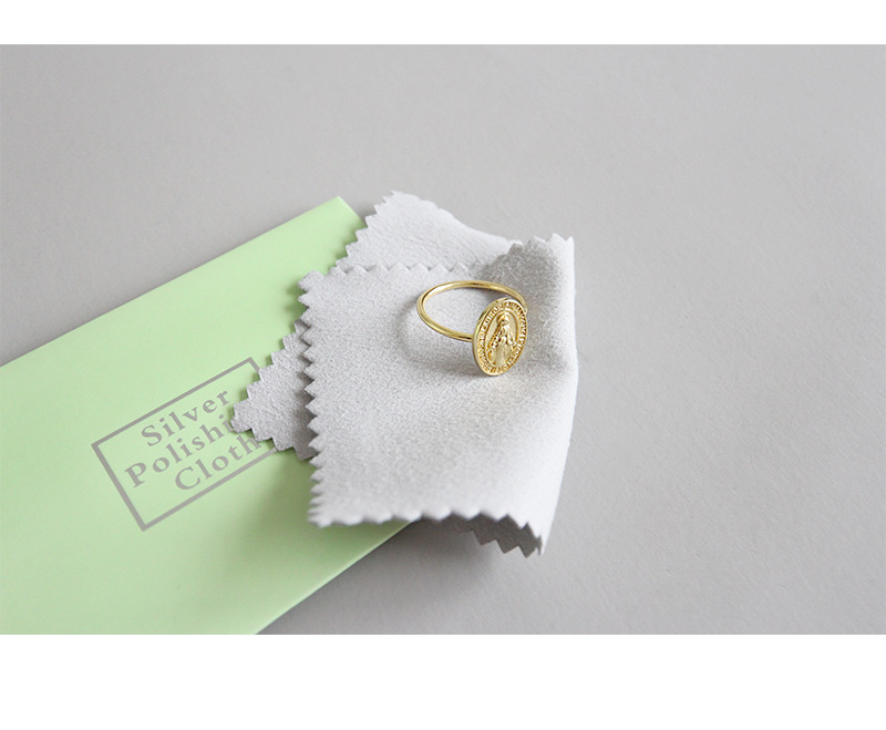 Green Color Silver Jewelry Cleaning Flannel Polishing Cloth Velvet Jewelry Polishing Cloth 10 X 7cm