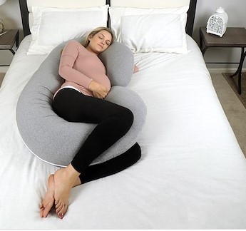 2021爆款客户定制全棉C形枕孕妇枕护腰枕哺乳枕厂家直销来样定制|ru