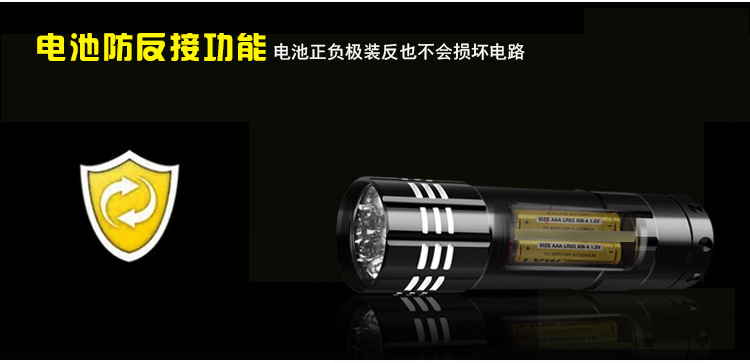Torche de survie 3W - batterie 1.5V mAh - Ref 3399025 Image 13
