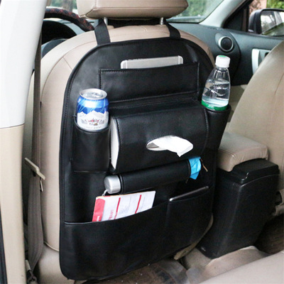 汽车储物袋车载椅背袋悬挂式纸巾包车用多功能杂物置物袋 批发