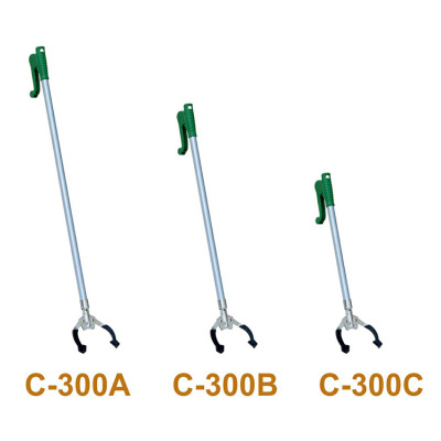超宝取物器铝合金杆垃圾夹拾捡器环卫保洁夹子垃圾钳拾物器100cm|ru