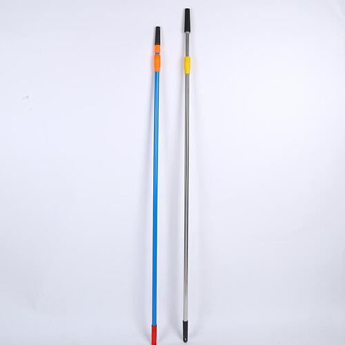 Roller brush blade universal sand rack stainless steel telescopic rod large quantity discount 2 meters 3 meters iron pipe plastic head telescopic rod