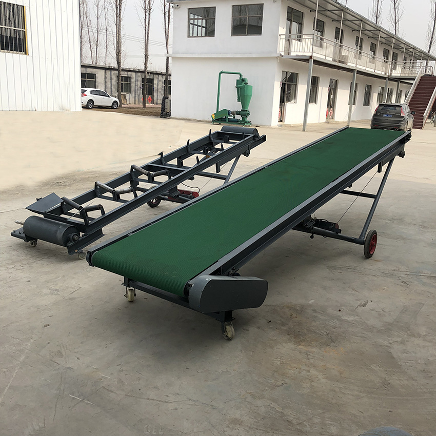 蔬菜水果装车皮带机文胸内衣皮带输送机加工定制上料提升机