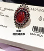 Retro organic ruby gemstone for ring pomegranate, factory direct supply, on index finger, with gem