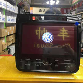 11/12/13/14/15/16/17款途锐高配8寸智能4G版全网通安卓语音导航