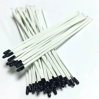医疗设备环氧树脂湿温度传感器 ntc热敏电阻器F-3950热敏电阻10K