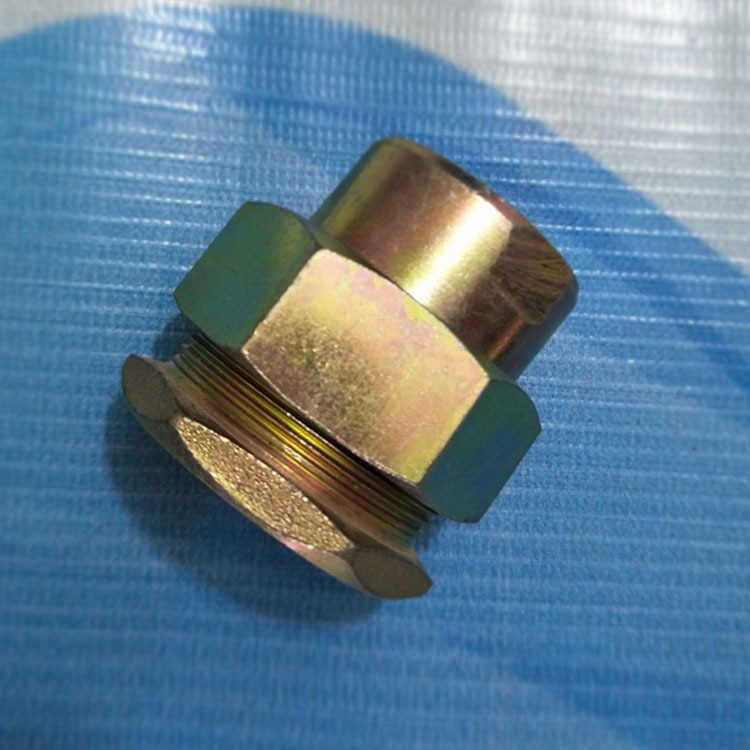 BHG-A防爆活接头防爆软管活接头碳钢镀锌DN20不锈钢接头304ss双内