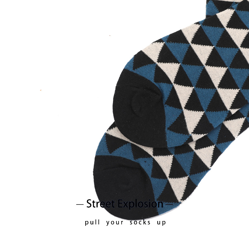 男女士個性玩味中長筒襪