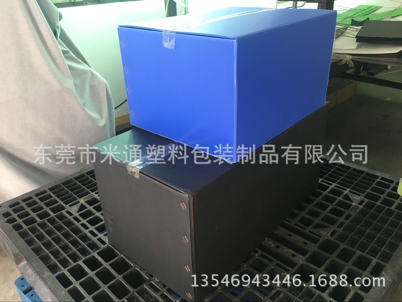 定做PP塑料瓦楞中空板包装纸箱 防潮防水万通板纸箱