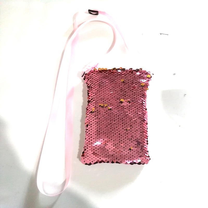 手机包背包粉红