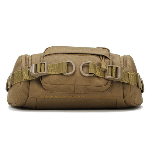 Outdoor waist bag  new military camouflage tactical waist bag multi-functional single shoulder crossbody bag sports cycling waist bag for men