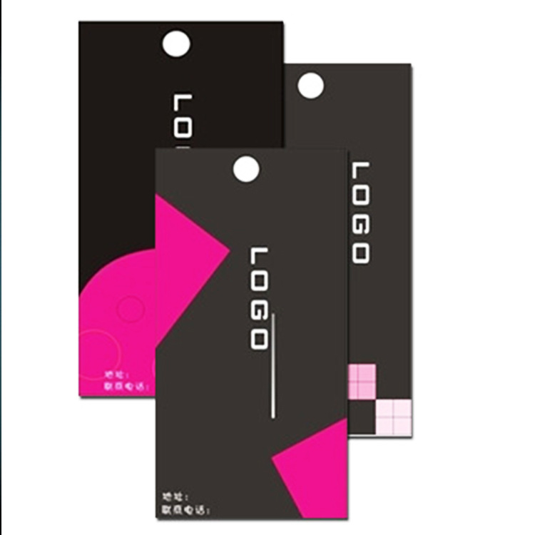 吊卡定制厂家定制吊牌 烫金牛皮纸彩色印刷吊牌各种服装标签-苏州