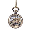 Commemorative big pocket watch, children's necklace suitable for men and women for elderly, Chinese horoscope