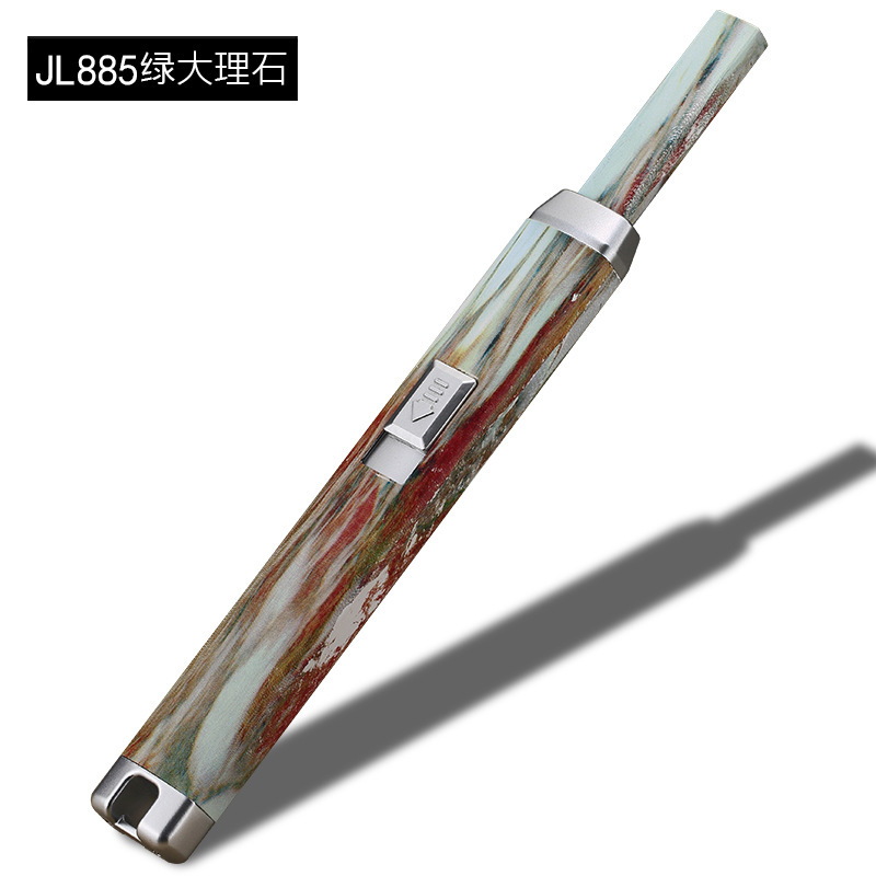 新款JL885金伦电弧脉冲点火枪USB充电个性光板