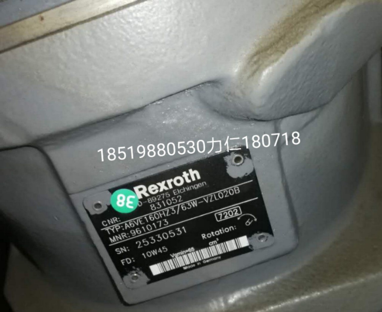 D-89275,831052,A6VE160HZ3/63W-