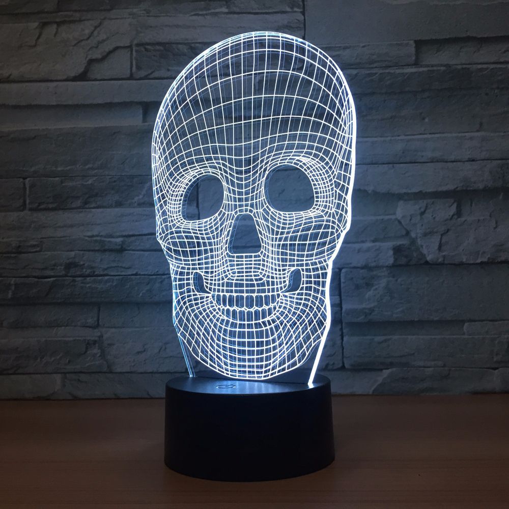 3D立体错觉灯 跨江大桥七彩触摸变色视觉灯 亚克力