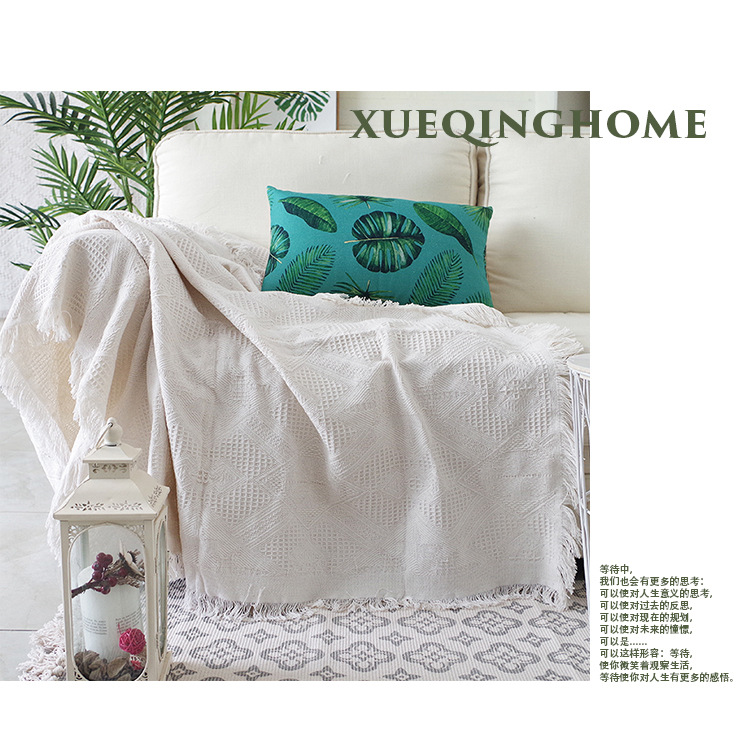 Off-white Rhombus Blanket 4