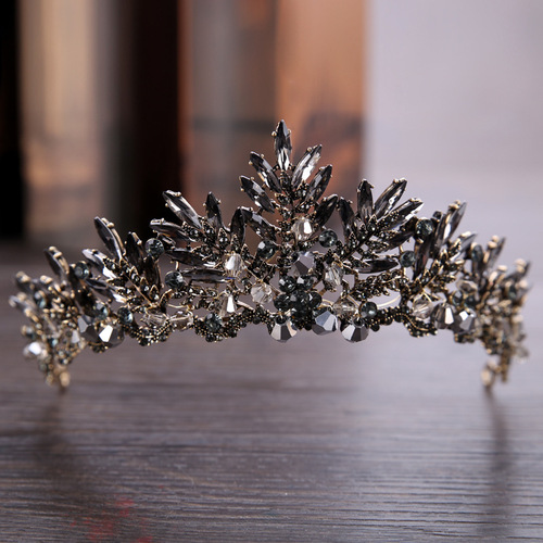 Hairpin hair clip hair accessories for women crystal crown lady crown Headband Headdress birthday party headdress