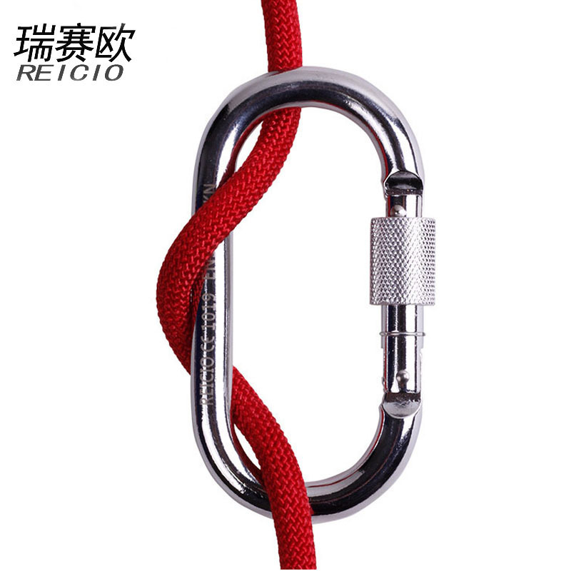 户外大O型主锁28KN攀岩比武专用安全扣锁扣登山扣救援连接环|ru