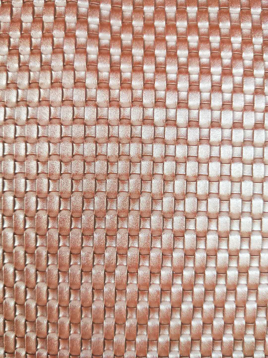 厂家直销1.2PVC单色编织纹起毛布底皮具手袋箱包皮革面料现货供应