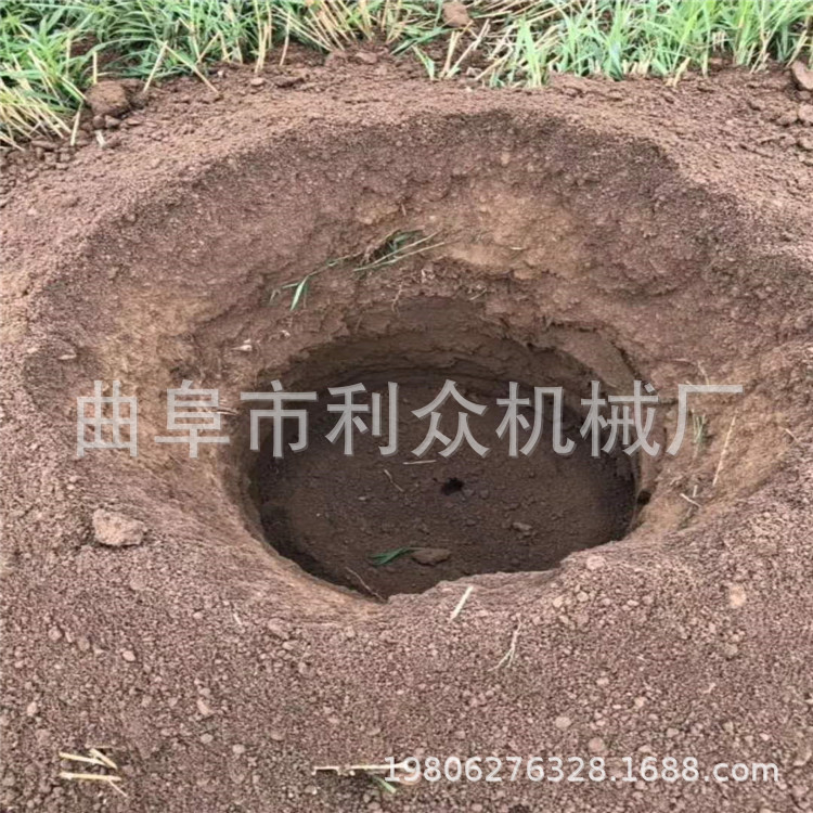 陵川县 脚踏式汽油挖坑机 带支架固定挖坑机