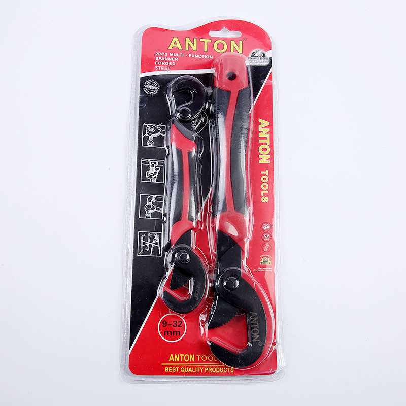 双头棘轮扳手 铬钒钢耐磨两用套筒扳手 快速扳手现货供应五金工具