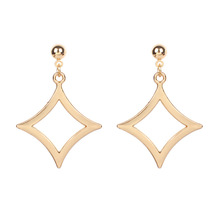 8g Weight No Inlaid Inlay Material Earrings Classification Wedding, Travel Occasion Metal Material Women'S Gender Plating Design Gold, Silver Color Korean New Beautiful Fairy Star Tassel Pendant Ladies Earrings Hot-saling Wholesale 1