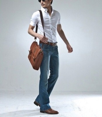 AliExpress wish Amazon eBay LAZADA men's micro flared jeans Korean fashion denim pants AliExpress wish Amazon eBay LAZADA men's micro flared jeans Korean fashion denim pants