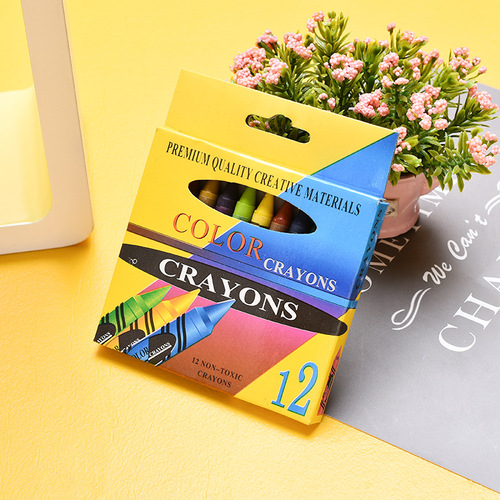 Manufacturer supplies 12 color crayons, painting children's art supplies, 6 colors, 8 colors, 24 colors optional graffiti sticks