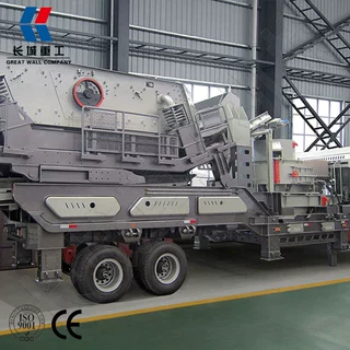 小型移动式建筑垃圾处理设备 移动式破碎站 长城重工厂家直供