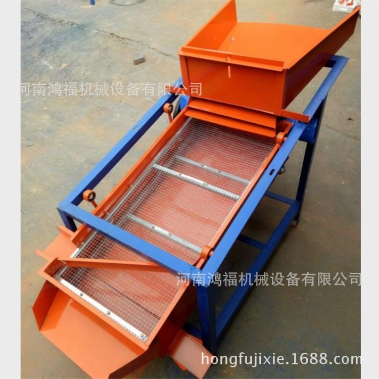 无扬尘玉米除杂清选机 不锈钢震动花生筛选机 茶叶粮食风选过筛机