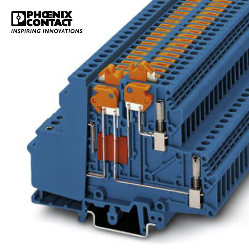 菲尼克斯接线端子螺钉连接刀闸分断端子 UDMTK 5-P/P BU-3101113