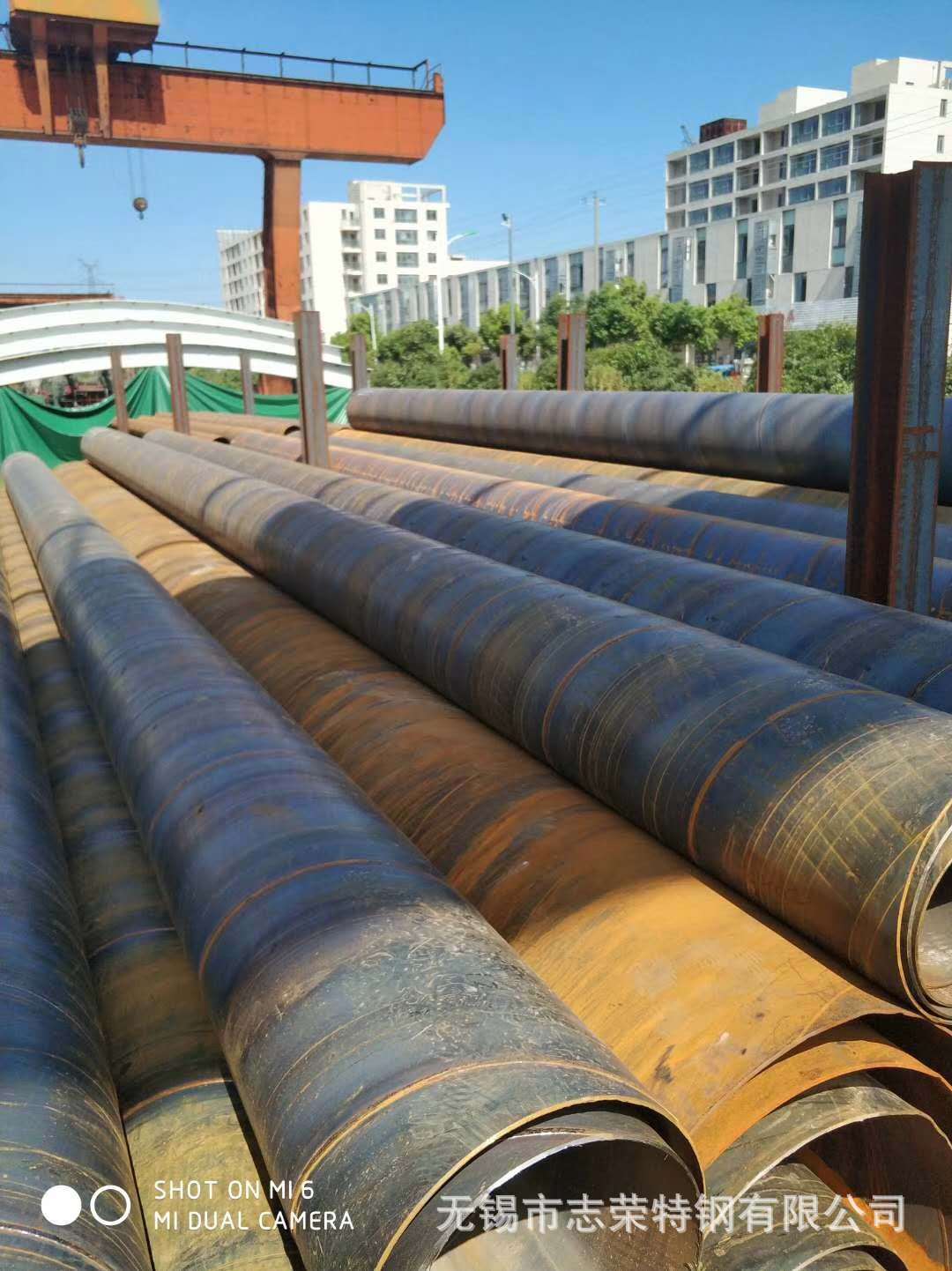 螺旋钢管  镀锌螺旋管 Q235B 防腐螺旋焊管 一支起售 12米一支