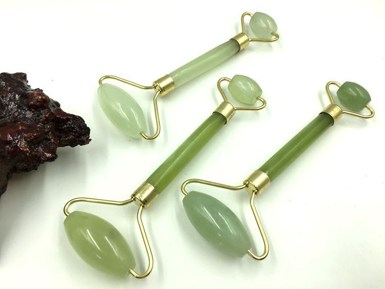 Fábrica natural Xiuyu belleza contenedor Jade belleza contenedor facial masajeador Jade empuje