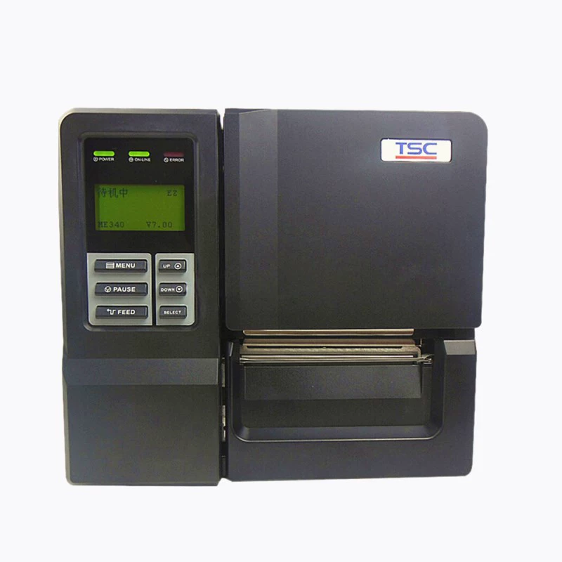 Индустриальный принтер штрихкод TSC ME340 с промывкой воды этикетка без клея 300dpi принтер этикеток