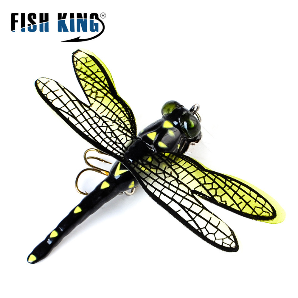 Lifelike Chasebaits Dragonfly Fishing Lures Bass Trout Fresh Water Fishing Lure