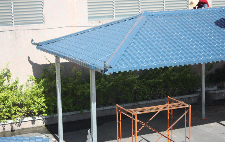 树脂瓦瓦安装步骤18