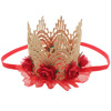 Children's lace headband, hair accessory, evening dress suitable for photo sessions, European style, wholesale