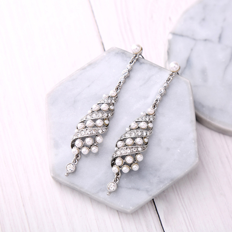 Alloy Fashion Geometric earring(Photo Color) NHQD5109-Photo Color