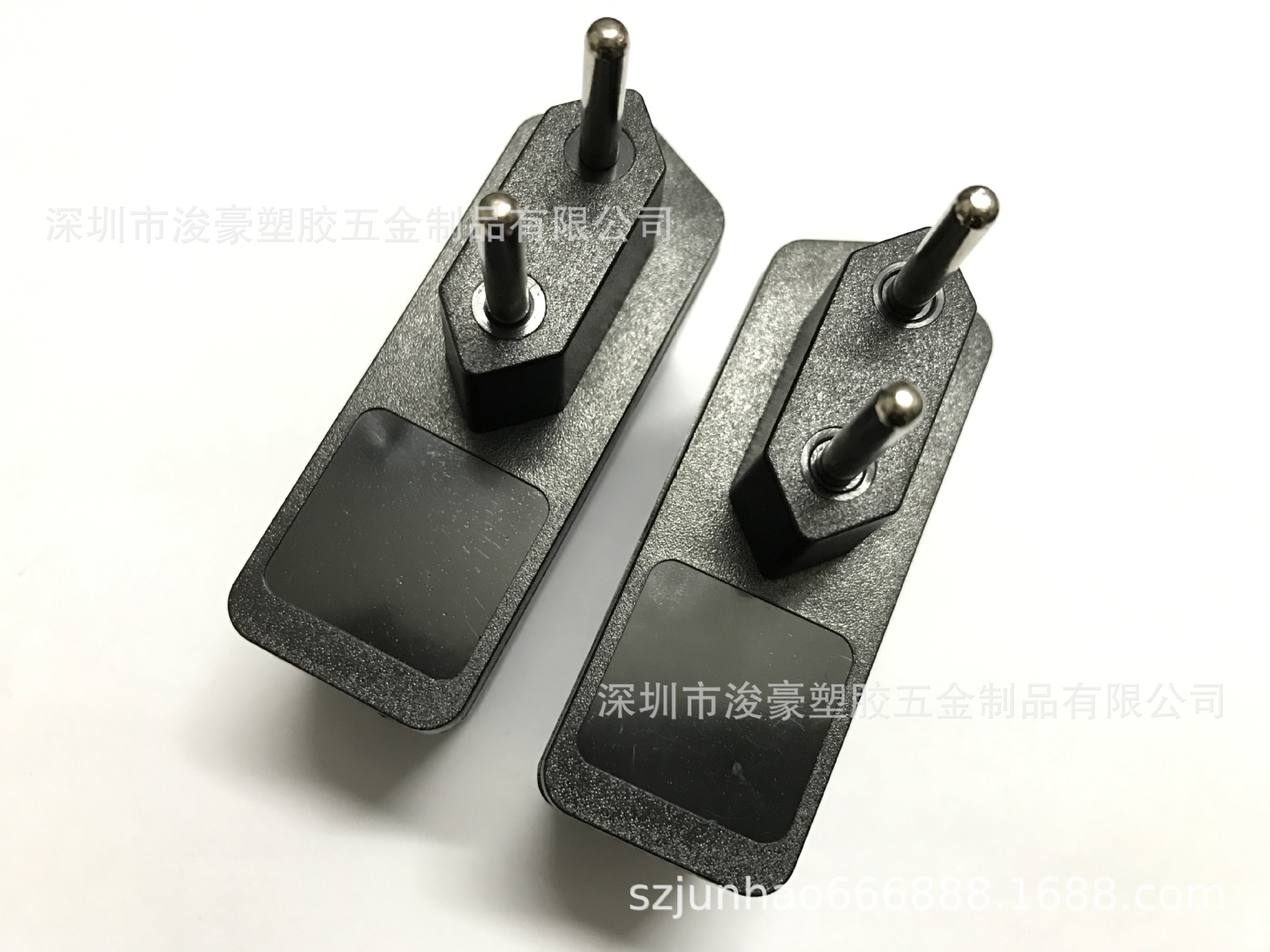 388 巴西规 两脚 闪充充电器外壳 USB塑胶外壳 智能旅充